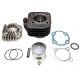 Cylinder kit 70cc inkl topplock-, Yamaha Jog Neos, PGO Max, Adly Supersonic, Noble, Silverfox